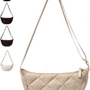 Borsa a mezzaluna GoPaw nylon tracolla regolabile donna-0