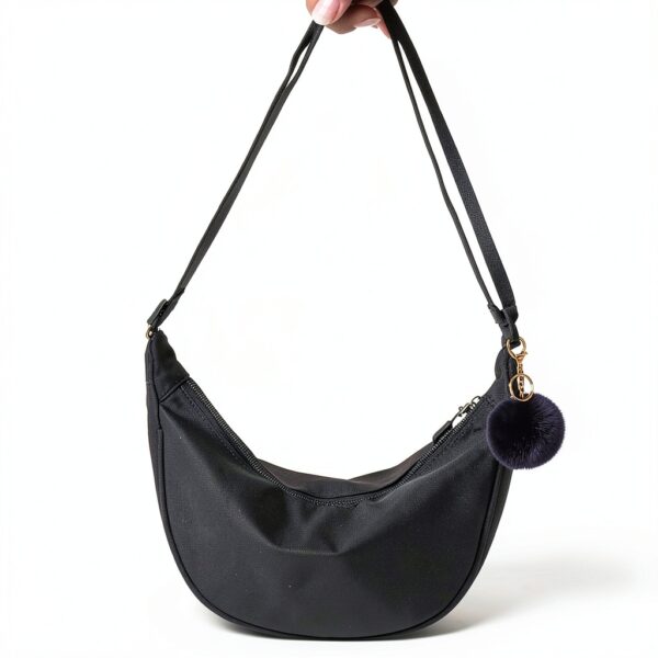 Borsa a tracolla Borisca donna nylon impermeabile marsupio-2