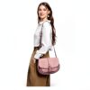 Borsa a tracolla donna pelle PU design classico colori vari-1