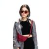 Borsa a tracolla nylon impermeabile regolabile unisex adulto-1