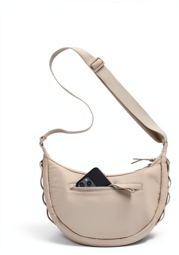 Borsa a tracolla Johnny Urban nylon riciclato unisex adulto-4