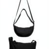 Borsa a tracolla nylon impermeabile regolabile unisex adulto-2