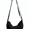 Borsa a tracolla nylon impermeabile regolabile unisex adulto-0