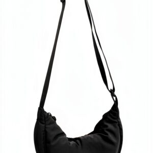 Borsa a tracolla nylon impermeabile regolabile unisex adulto-0