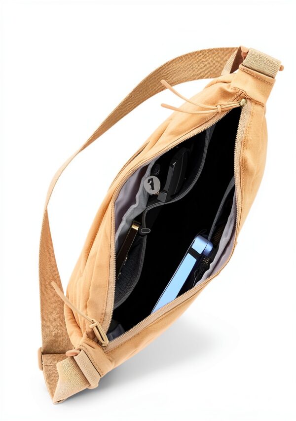 Borsa a tracolla Johnny Urban nylon riciclato unisex adulto-5