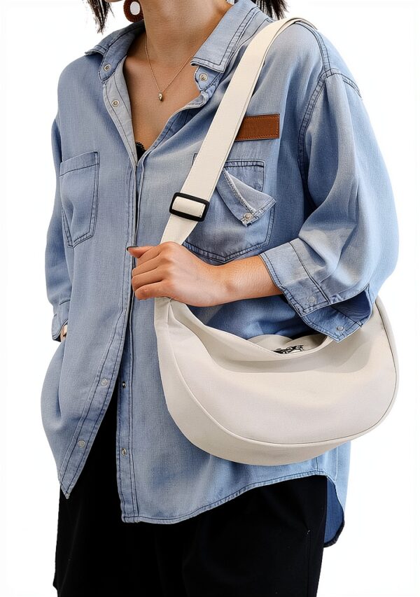 Borsa a tracolla Juesen nylon riciclato design versatile-1