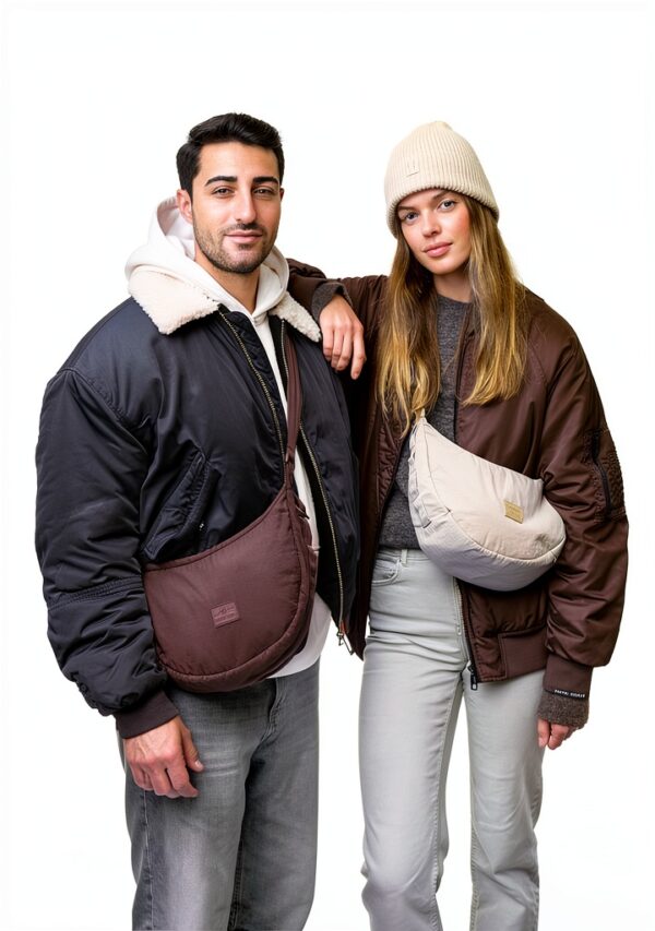 Borsa a tracolla Johnny Urban nylon riciclato tracolla-7