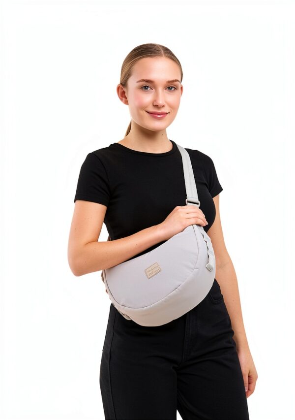 Borsa a tracolla Johnny Urban nylon riciclato unisex adulto-2