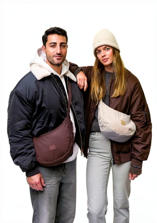 Borsa a tracolla Johnny Urban nylon riciclato idrorepellente-7