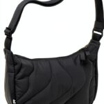 Borsa Tracolla Donna Tomtoc Puffy Verde Nero Bianco Marrone-0