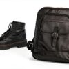 Zaino da Corriere in Pelle di Capra Unisex 32,5x40 cm Elegante-6