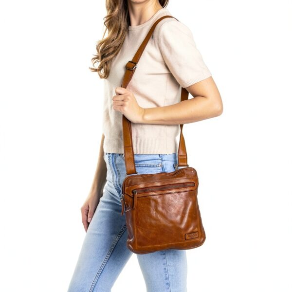 Borsa in pelle Gusti design vintage elegante-1