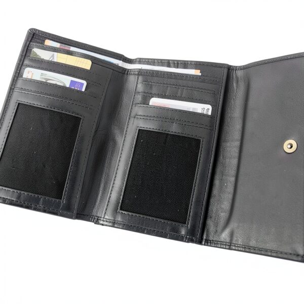 Portafogli donna Gusti Leder Nero RFID-6