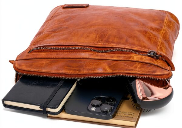 Borsa in pelle Gusti design vintage elegante-7