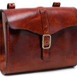 Borsa da sella in pelle Gusti fissaggio rapido-0