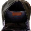 Zaino in pelle Nero Gusti Unisex 8x43x35 cm Elegante e Resistente-3