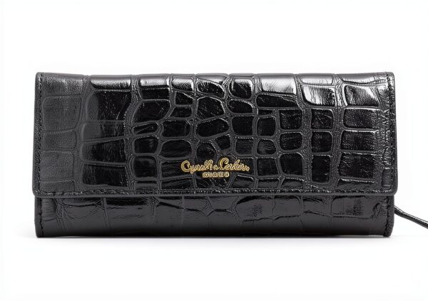 Portafogli donna Gusti Leder Nero RFID-3