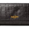 Portafogli donna Gusti Leder Nero RFID-0