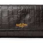 Portafogli donna Gusti Leder Nero RFID-0