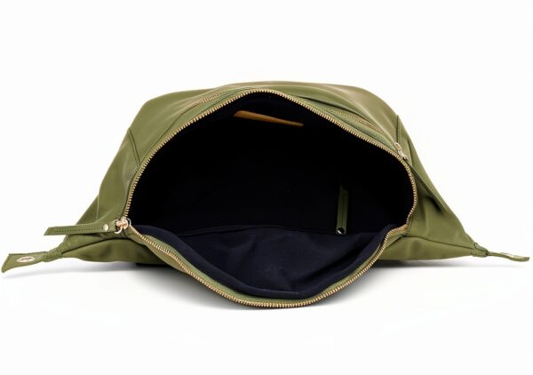 Gusti Borsa da Pancia in Pelle Vera Verde Modello 2G77 Donna-3