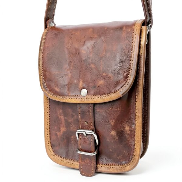 Gusti Borsa a Tracolla Donna in Vera Pelle H6 Vintage Elegante-1