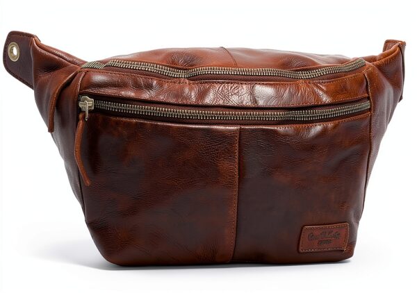Marsupio in pelle Gusti Unisex modello 2G77 vintage elegante-2