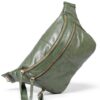 Gusti Borsa da Pancia in Pelle Vera Verde Modello 2G77 Donna-9