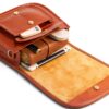 Urban Leather Borsa Tracolla Donna Pelle Marrone Vintage 20x25x8 cm-5