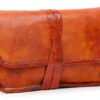 Gusti Leder nature Pochette tabacco Bradley pelle Marrone/Bianco A2-0
