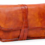 Gusti Leder nature Pochette tabacco Bradley pelle Marrone/Bianco A2-0