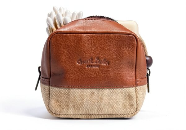 Gusti Leder Studio Trousse in Pelle Modello 2A186-33-8 per Beauty Case-2