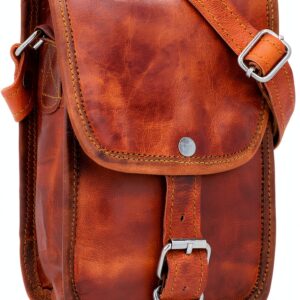 Gusti Borsa a Tracolla Donna in Vera Pelle H6 Vintage Elegante-0