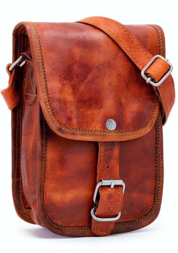 Gusti Borsa a Tracolla Donna in Vera Pelle H6 Vintage Elegante-0