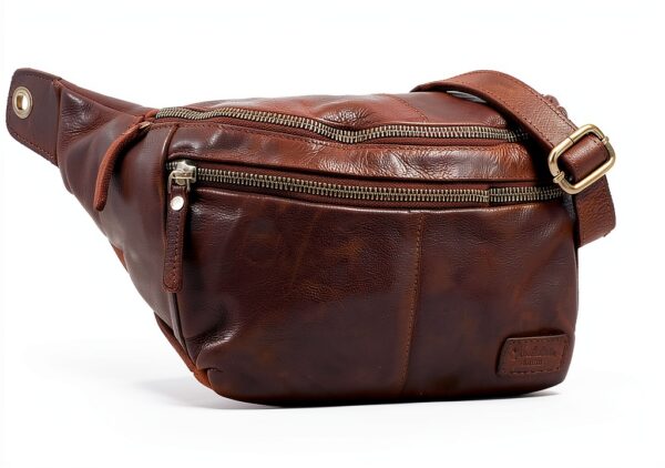 Marsupio in pelle Gusti Unisex modello 2G77 vintage elegante-6