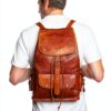 Zaino in Pelle di Capra Elegante – Modello 15 – 109,95 €-7