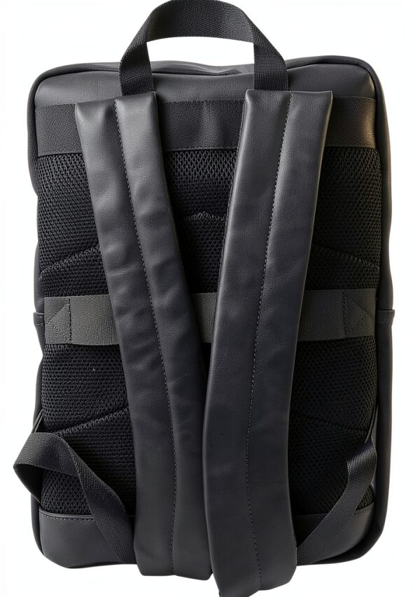Zaino Monospalla Uomo Blu Nero - Fibbia Porta PC - Modello 124.90-2