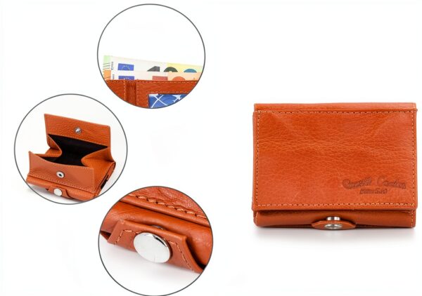 Portafoglio in pelle uomo Gusti RFID elegante 2A395 22 135-3