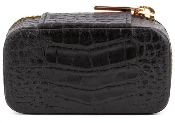 Portagioie in pelle Gusti 2A388-22-128 marrone scuro-5