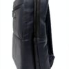 Zaino Monospalla Uomo Blu Nero - Fibbia Porta PC - Modello 124.90-1