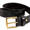 Cintura in pelle Allrounder Nero – pelle di capra vegana-4