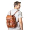 Zaino in Pelle di Capra Elegante – Modello 15 – 109,95 €-4
