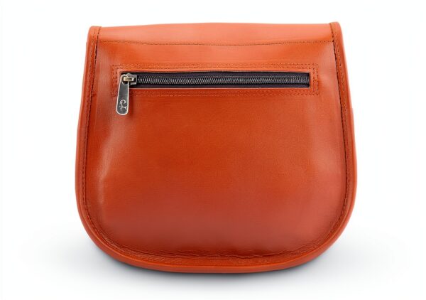 Urban Leather Borsa Tracolla Donna Pelle Marrone Vintage 20x25x8 cm-8