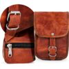 Gusti Borsa a Tracolla Donna in Vera Pelle H6 Vintage Elegante-2