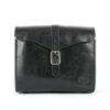 Borsa da bici Gusti Leder modello 2G55 in pelle nera vintage-4