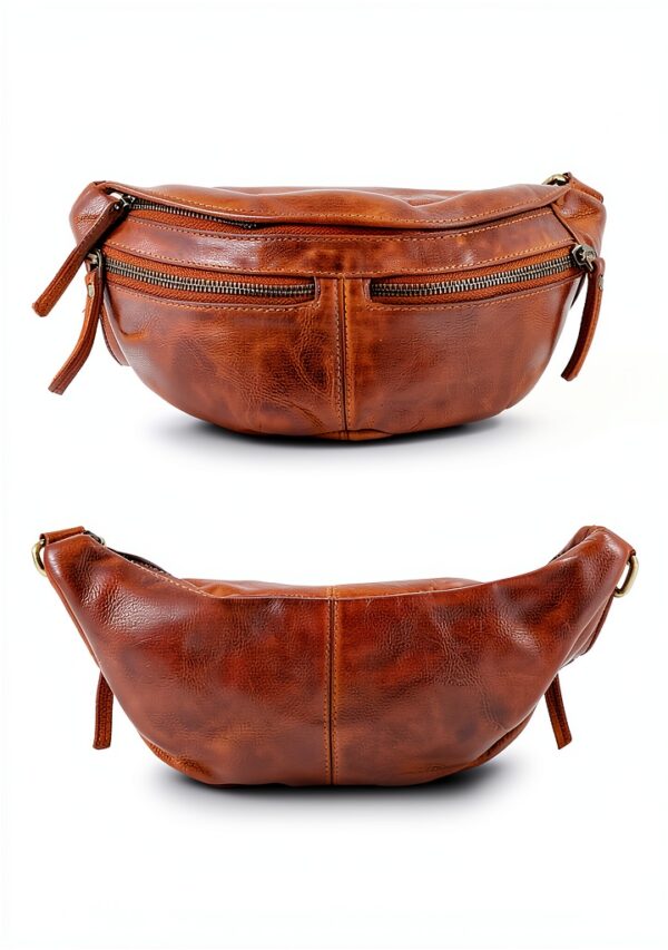 Gusti Marsupio in Pelle 2G39 – Borsa da Vita Vintage Elegante-5
