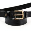 Cintura in pelle Allrounder Nero – pelle di capra vegana-2