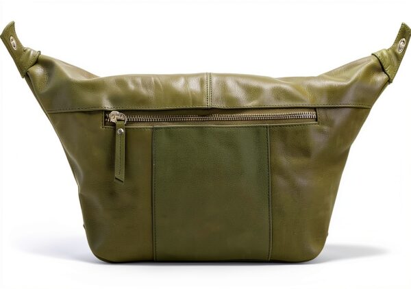 Gusti Borsa da Pancia in Pelle Vera Verde Modello 2G77 Donna-8
