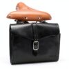 Borsa da bici Gusti Leder modello 2G55 in pelle nera vintage-1