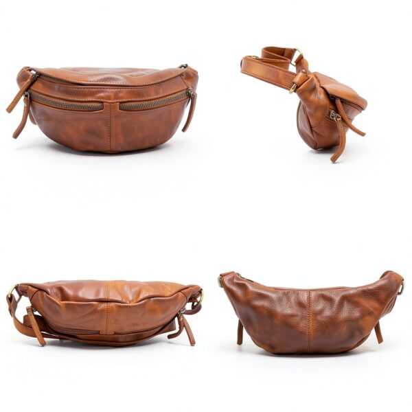 Gusti Marsupio in Pelle 2G39 – Borsa da Vita Vintage Elegante-3