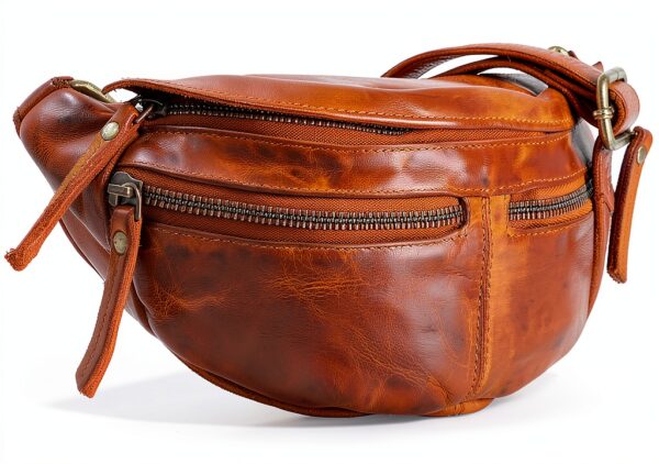 Gusti Marsupio in Pelle 2G39 – Borsa da Vita Vintage Elegante-0